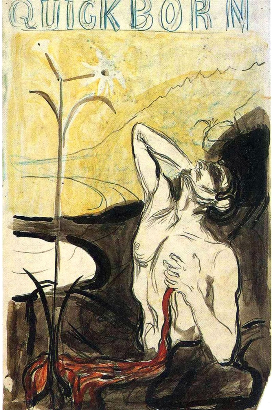 Edvard Munch, Il fiore del dolore, 1897
