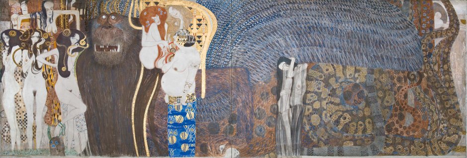 Il Fregio di Beethoven di Klimt: cosa racconta l’emblema della
