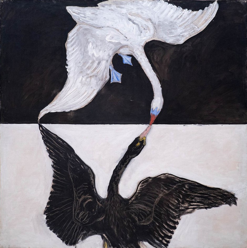 Hilma af Klint, Gruppo IX/SUW,Il cigno n.1, 1915