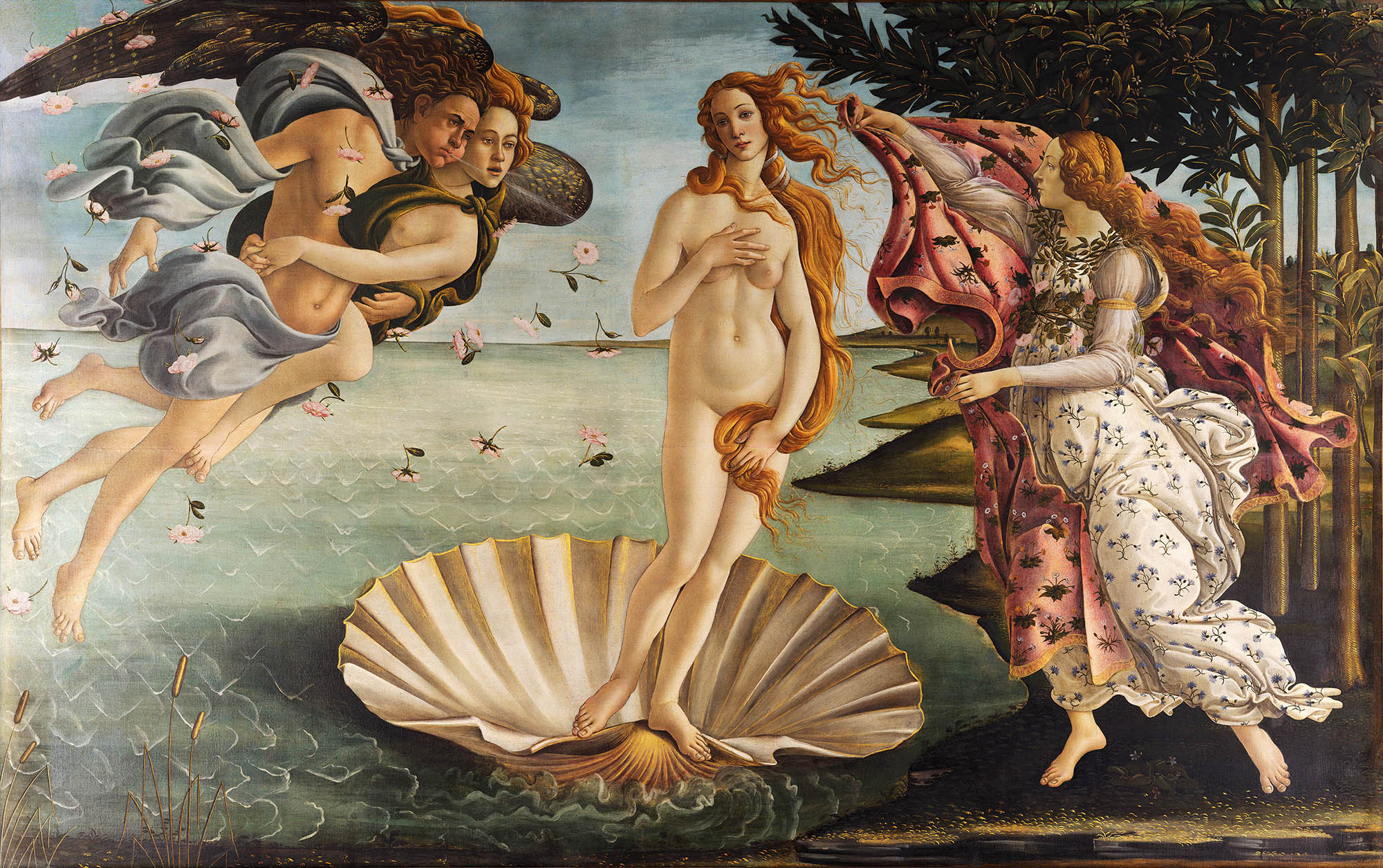Sandro Botticelli, La nascita di Venere, 1483-85