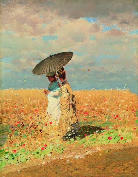 Giuseppe De Nittis, Nel grano, 1873