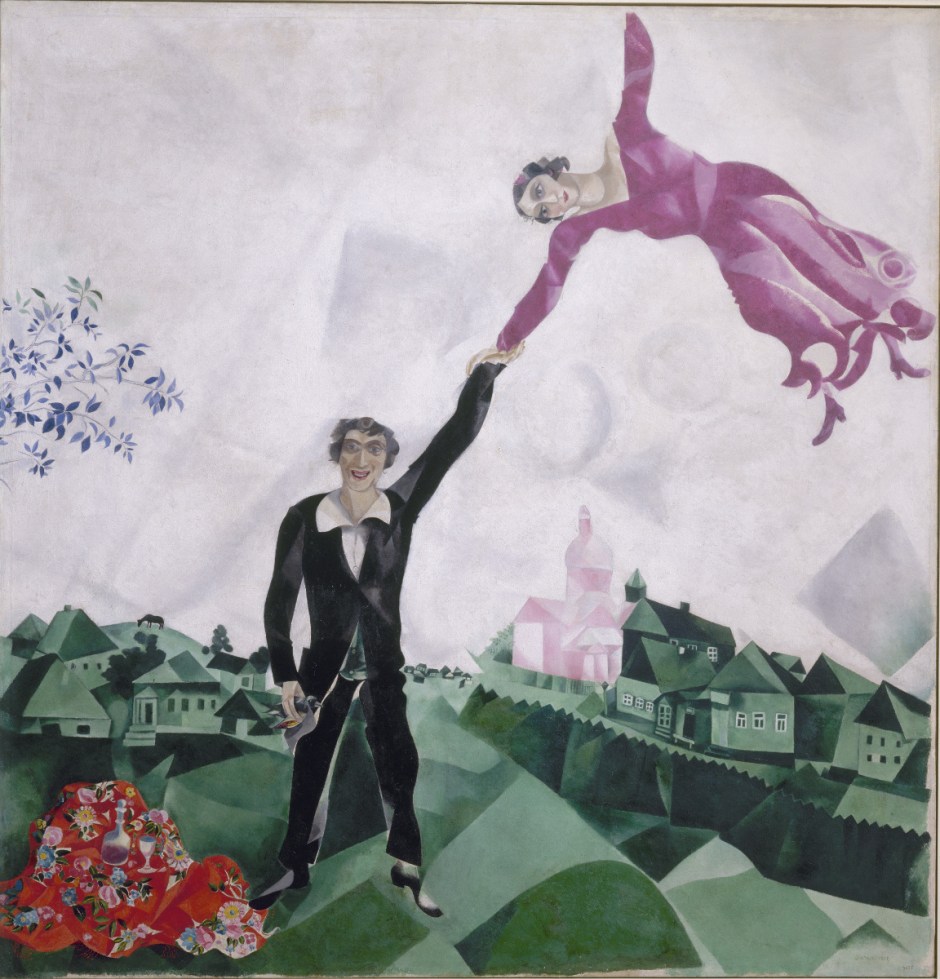 Marc Chagall,Promenade, La passeggiata, 1917-18