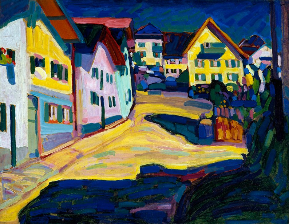 Vassily Kandinsky, Murnau,Burggrabenstrasse 1, 1908
